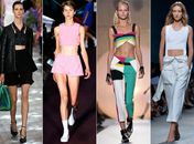 Abdominal já! Desfiles em Paris apostam na barriguinha de fora