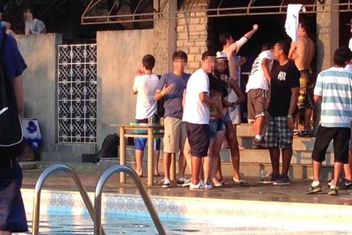 Segundo conselheiros tutelares, o público da festa era formado basicamente por adolescentes