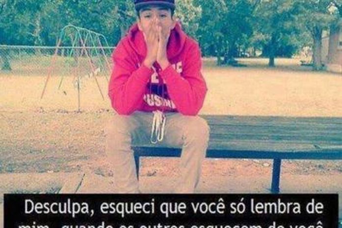 "Só lembra de mim quando esquecem de você", posta filho de Naldo