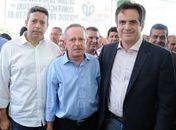 Federal Arthur Lira, Senador Benedito e o presidente nacional do PP, Ciro Nogueira.