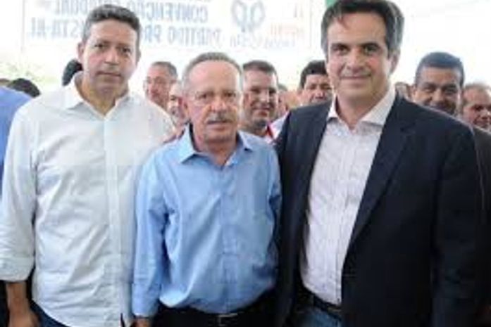 Federal Arthur Lira, Senador Benedito e o presidente nacional do PP, Ciro Nogueira.