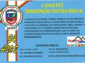 Igaci comemora 54 anos de Emancipação Política