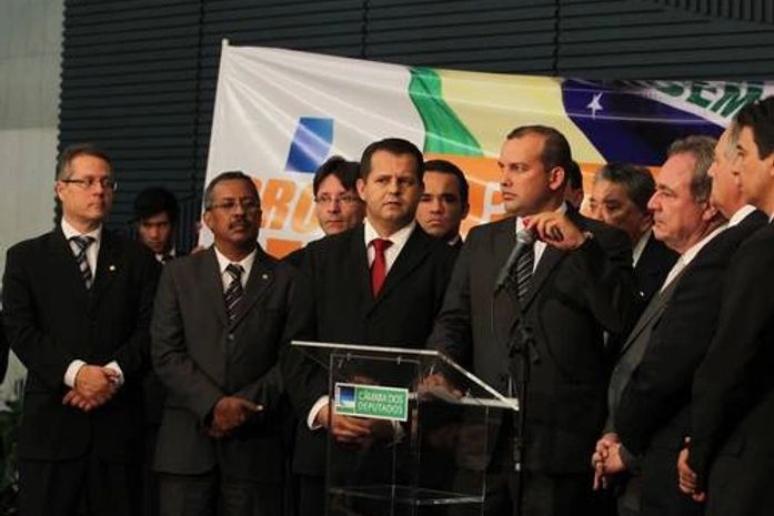 O primeiro encontro dos parlamentares do Pros sob liderança de Carimbão.