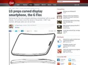 LG pode lançar smartphone com tela curva em novembro, diz site