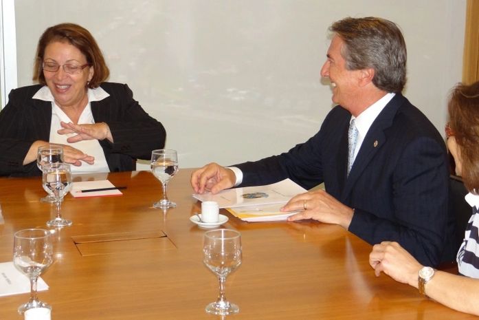 Collor e Célia Rocha buscam recursos para projetos no Agreste