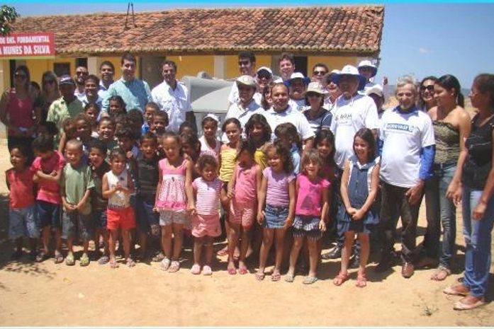 Representantes do Programa Água para Todos participam de almoço em Craíbas