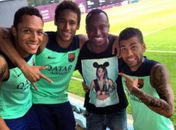 Músico agradeceu pela recepção e disse estar feliz pelo bom momento dos jogadores do clube catalão 
