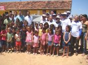 Representantes do Programa Água para Todos participam de almoço em Craíbas