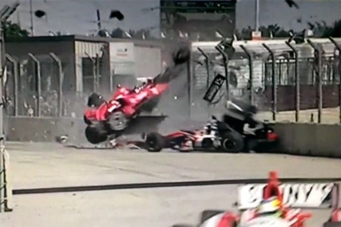 F-Indy: Franchitti sofre grave acidente em Houston