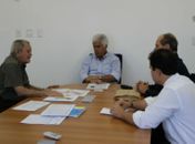 Thomaz Nonô com a diretoria do Iteral