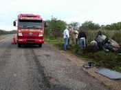 Capotamento de carro deixa dois sergipanos feridos em Delmiro Gouveia