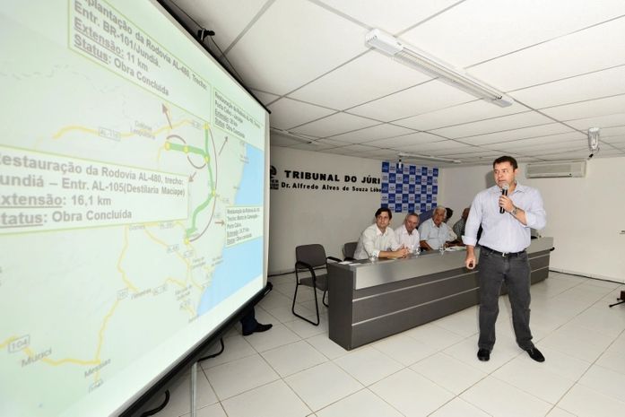 Balanço das obras estruturantes foi feito pelo secretário Marco Fireman