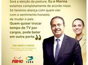 Marina  Silva e Eduardo Campos hoje no horário nobre da TV