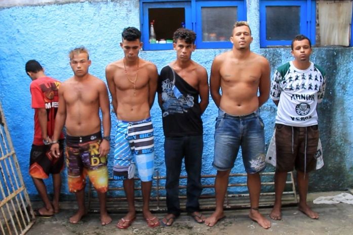 Presos na operação