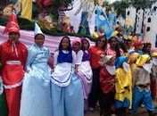 Desfile dia da criança nas ruas de Murici.