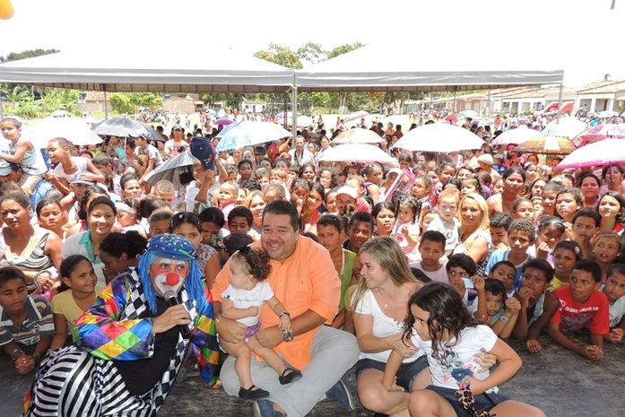 Prefeitura de Boca da Mata promove um dia inteiro especial em homenagem às crianças