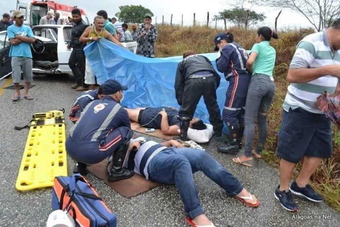 Vítimas foram transferidas para unidade hospitalar em Santana do Ipanema