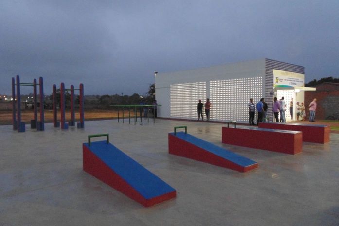 População recebe duas novas academias ao ar livre em São Sebastião