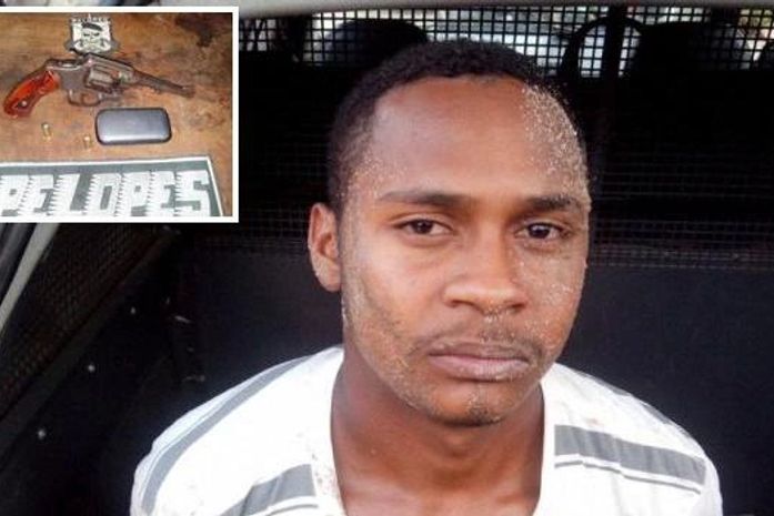 José Paulo foi preso após efetuar disparos