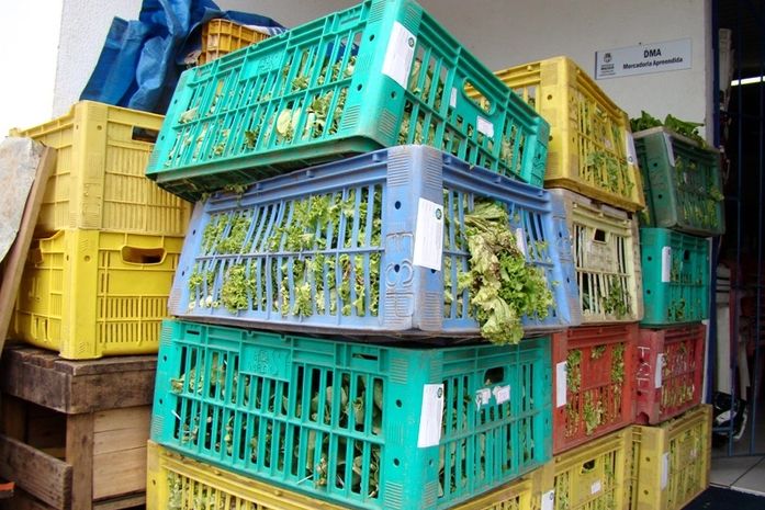 SMCCU doa alimentos apreendidos no Mercado da Produção