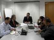 Mais uma rodada de reunião Brasilia do Plano Bresser com Paulão.