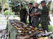  Judiciário alagoano entrega 215 armas de fogo ao Exército 