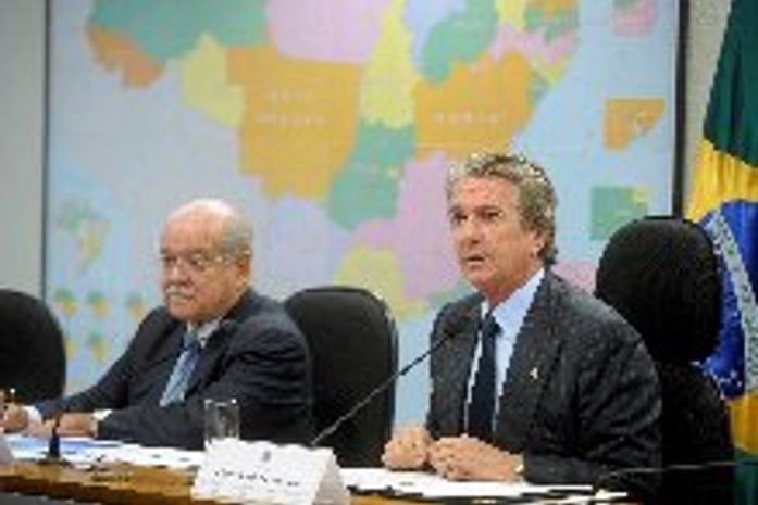 Ministro César Borge e Collor tratando da Br 101.