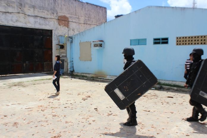 Manhã de tumulto na Unidade de Internação Masculina