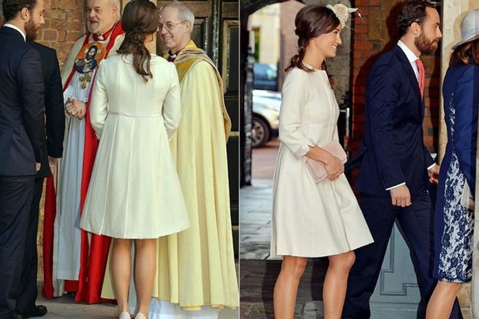 Vestido similar ao de Pippa Middleton no batizado sai por cerca de R$ 3 mil