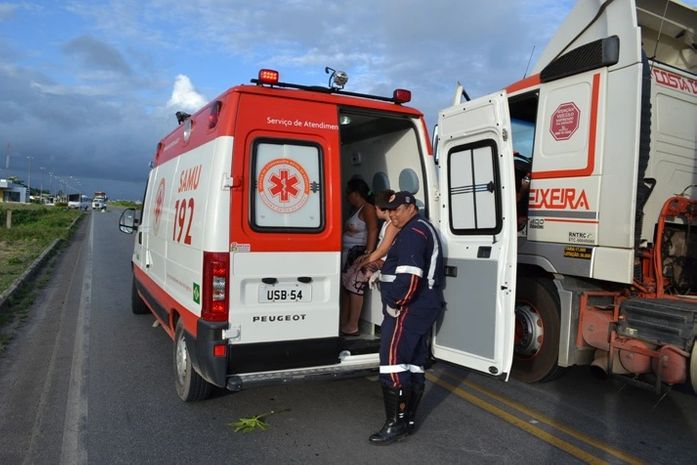 Três acidentes foram registrados nas rodovias federais; duas pessoas morreram