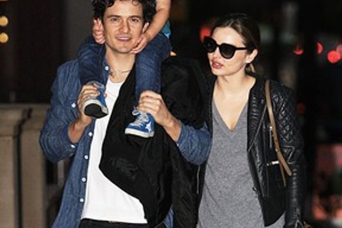 Orlando Bloom sobre separação de Miranda Kerr: 'Somos uma família'