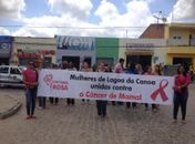 Caminhada encerra programação da Campanha Outubro Rosa em Lagoa da Canoa
