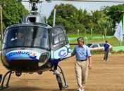 Helicóptero de quadrilha sonegadora, apreendido pela PF, é o mesmo usado por Collor em campanha eleitoral