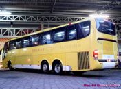 Bando intercepta ônibus de viagem, dispara contra veículo e rouba passageiros