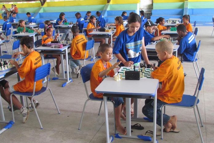 Xadrez é importante aliado da Prefeitura da Barra de Santo Antônio na educação