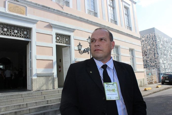 Luciano Vieira, presidente do Sindicato dos Servidores da ALE