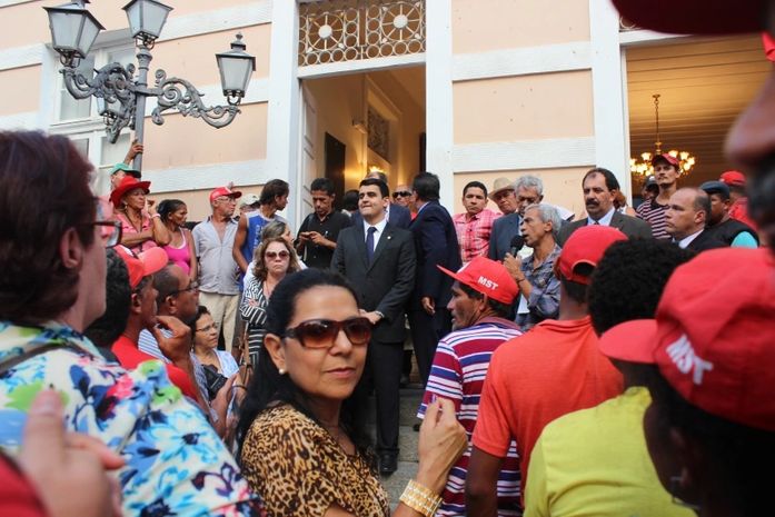 Movimentos se uniram a ato de servidores