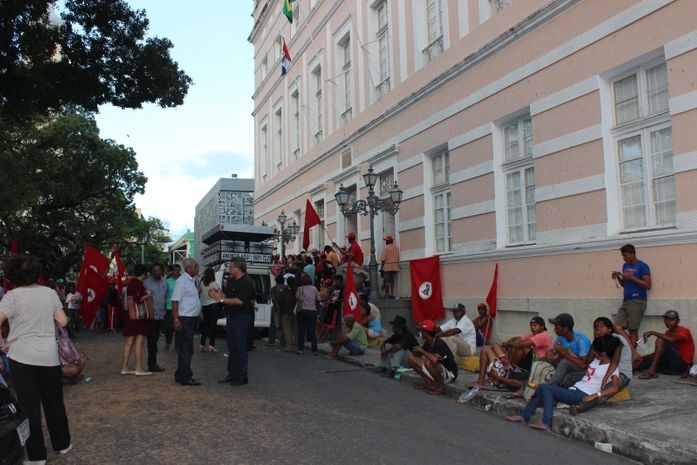 Movimentos se uniram a ato de servidores