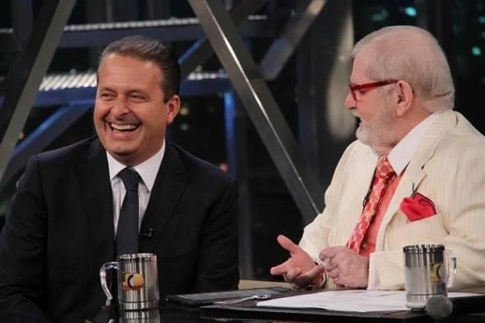 Eduardo Campos e Jô Soares