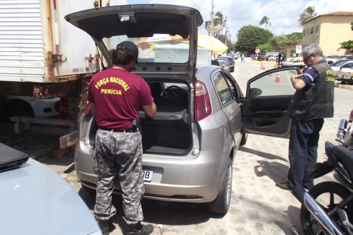 Perícia em carro de empresário