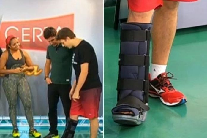 'Medida Certa': Fabio Porchat machuca o pé e coloca liderança da disputa em risco