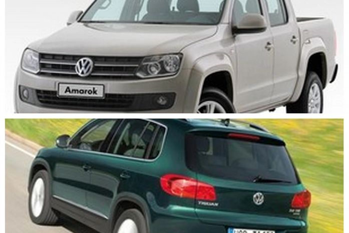 Volkswagen faz recall de 62.624 unidades de Amarok e Tiguan