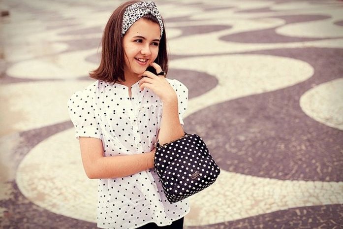 Aos 13 anos, Klara Castanho diz ter vergonha de pegar autógrafos no Projac