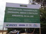 Ordem de serviço para pavimentação de trecho da AL 105 será assinada nesta sexta