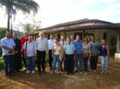 Prefeita Lucila Toledo recebe Arcebispo e Padres da região