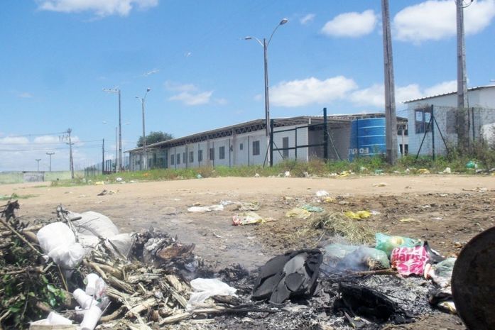 A UPA palmeirense abandonada mais de um ano.