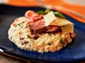 Risoto de churrasco
