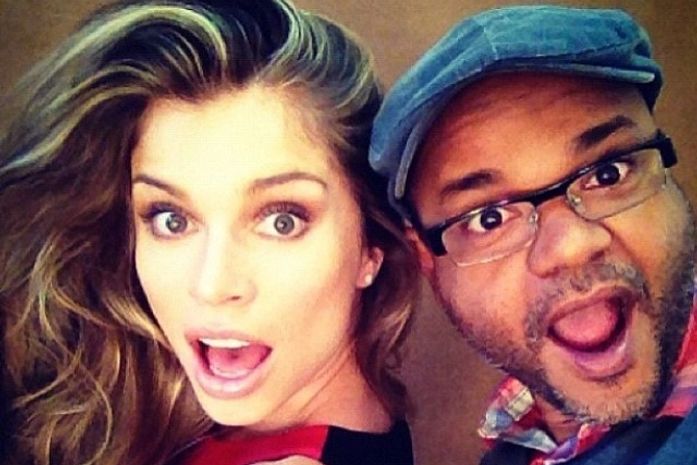 Grazi abandona ar abatido após crise conjugal e faz piada em foto com amigo