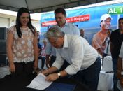 Governador assina ordem de serviço da rodovia AL 105 ligando Campo Alegre a Luziápolis