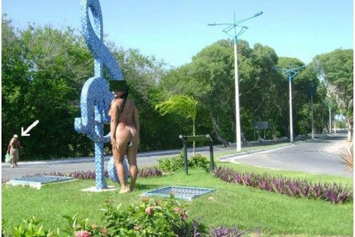 Uma das fotos publicadas